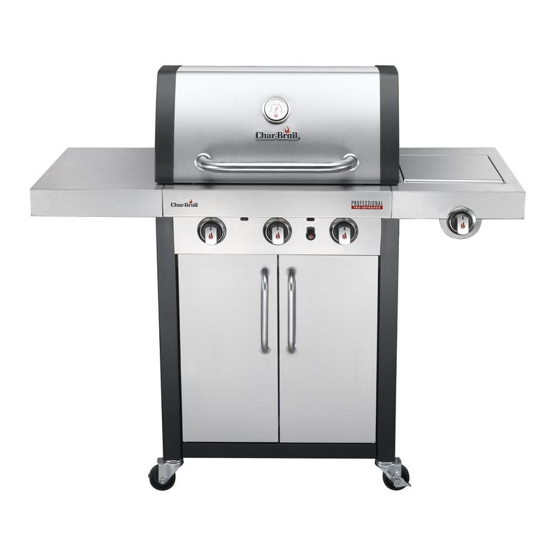CHAR BROIL - Parrilla professional a gas 3 quemadores