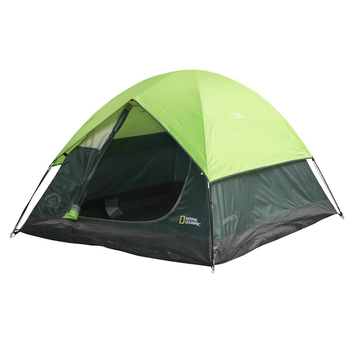 NATIONAL GEOGRAPHIC - Carpa Camping Newport 2 Personas Verde