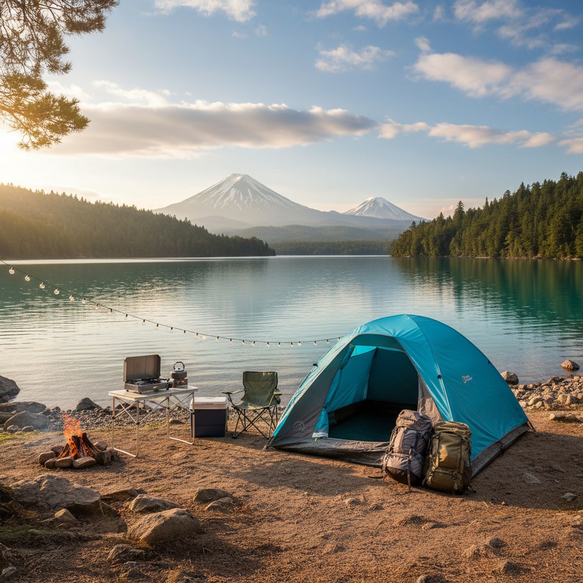 NATIONAL GEOGRAPHIC - Carpa Camping Tayrona 2 Personas Azul