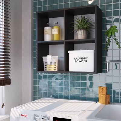 Imagen 2 del producto Repisa Camilo MDP 2 Nivel(es) 63x63x26 cm Negro