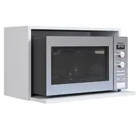 Mueble para microondas bahamas blanco 36x60x39 cm