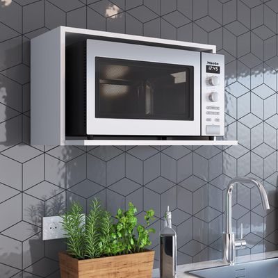 Imagen 2 del producto Mueble para microondas bahamas blanco 36x60x39 cm