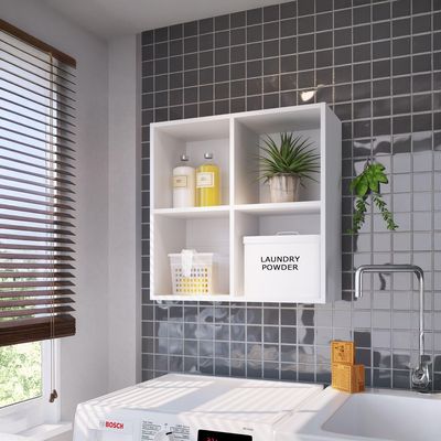 Imagen 2 del producto Repisa Camilo MDP 2 Nivel(es) 63x63x26 cm Blanco