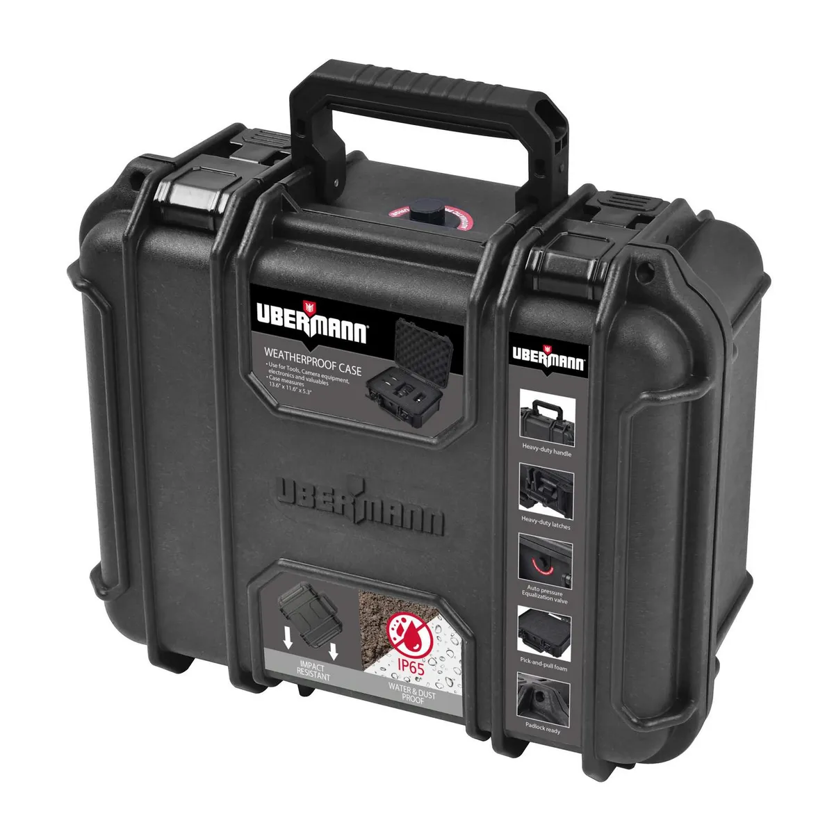 UBERMANN - Maleta para herramientas 41.5x32.5x18 cm