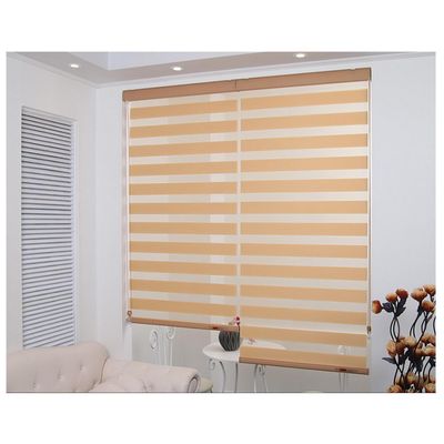 Imagen 2 del producto Cortina Roller Dúo Poliéster Beige