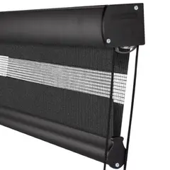 ECOWIN - Cortina roller dúo arcadia 200x240 cm negro