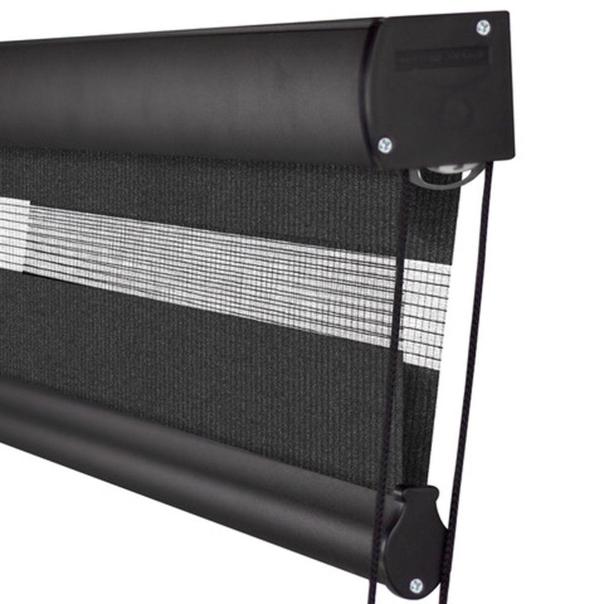 ECOWIN - Cortina roller dúo arcadia 120x180 cm negro