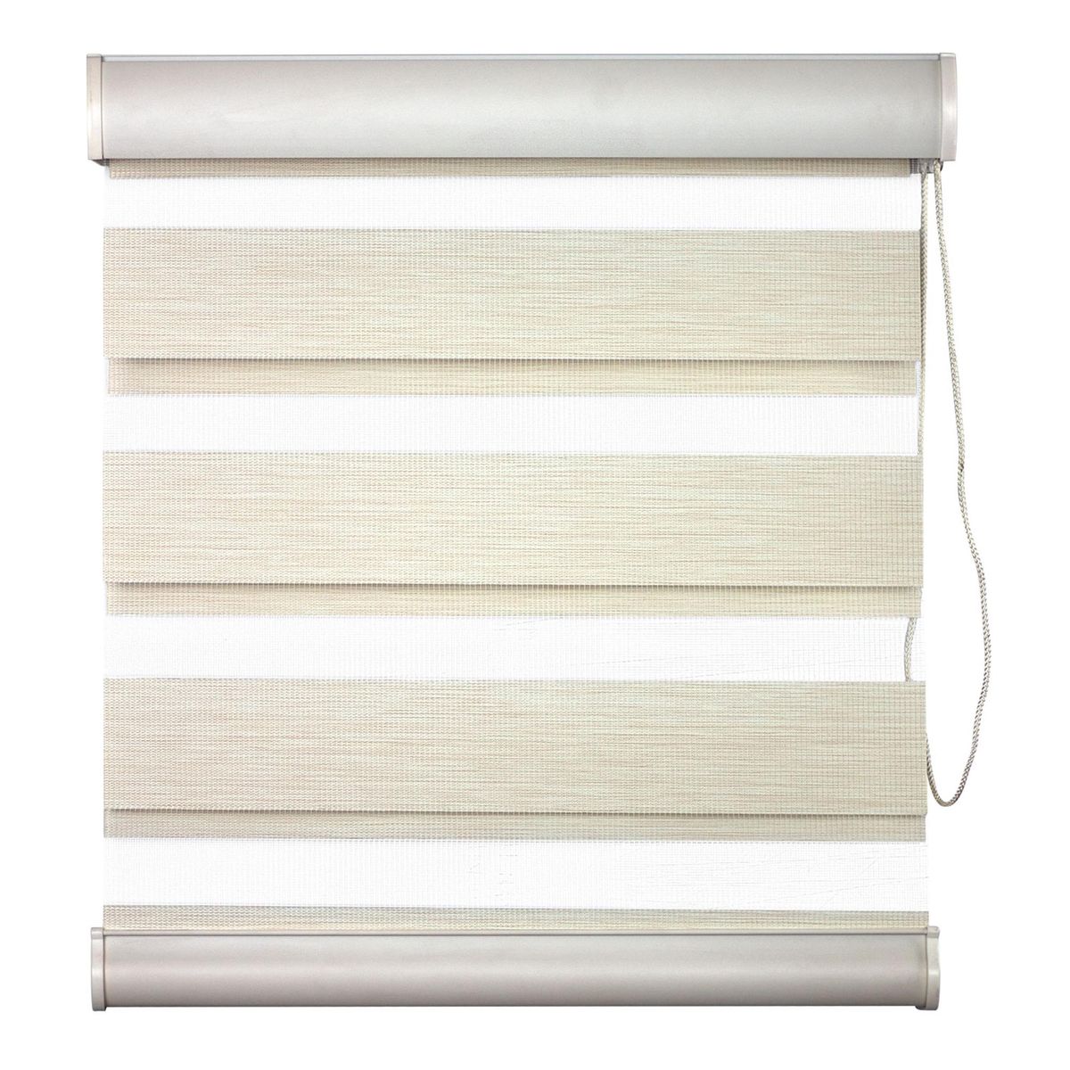 ECOWIN - Cortina roller dúo confort 120x180 cm blanco