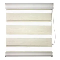 ECOWIN - Cortina roller dúo confort 120x180 cm blanco