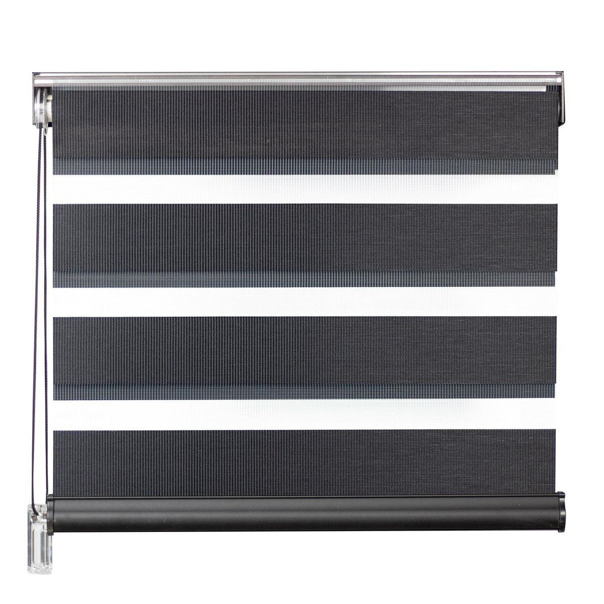 ECOWIN - Cortina roller dúo confort 200x180 cm negro