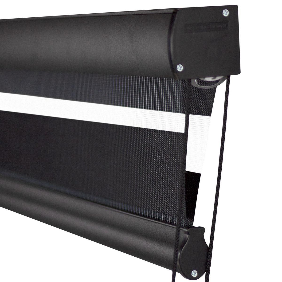 ECOWIN - Cortina roller dúo confort 120x180 cm negro