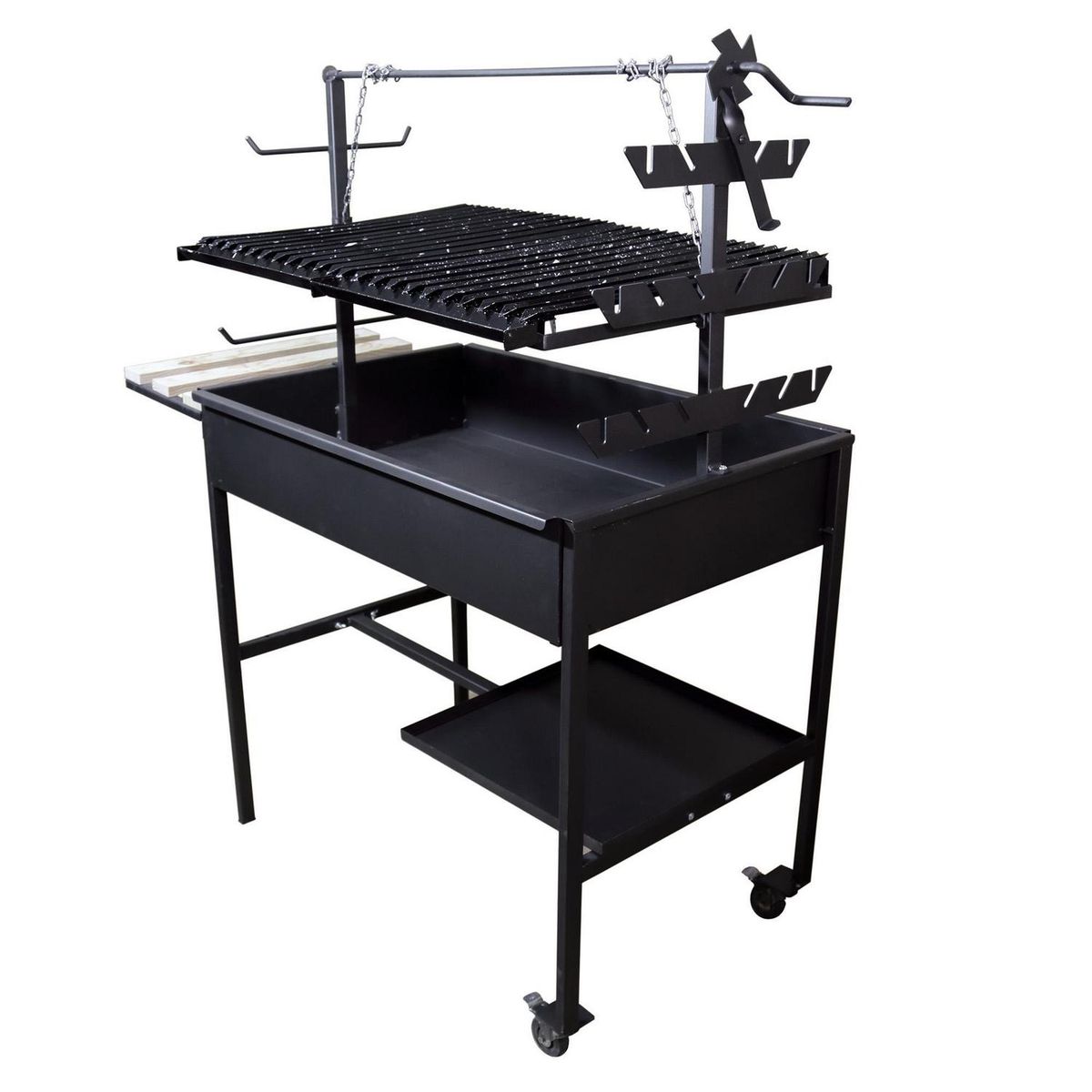 ALCAZAR - Parrilla a Carbón Gaucho Metal