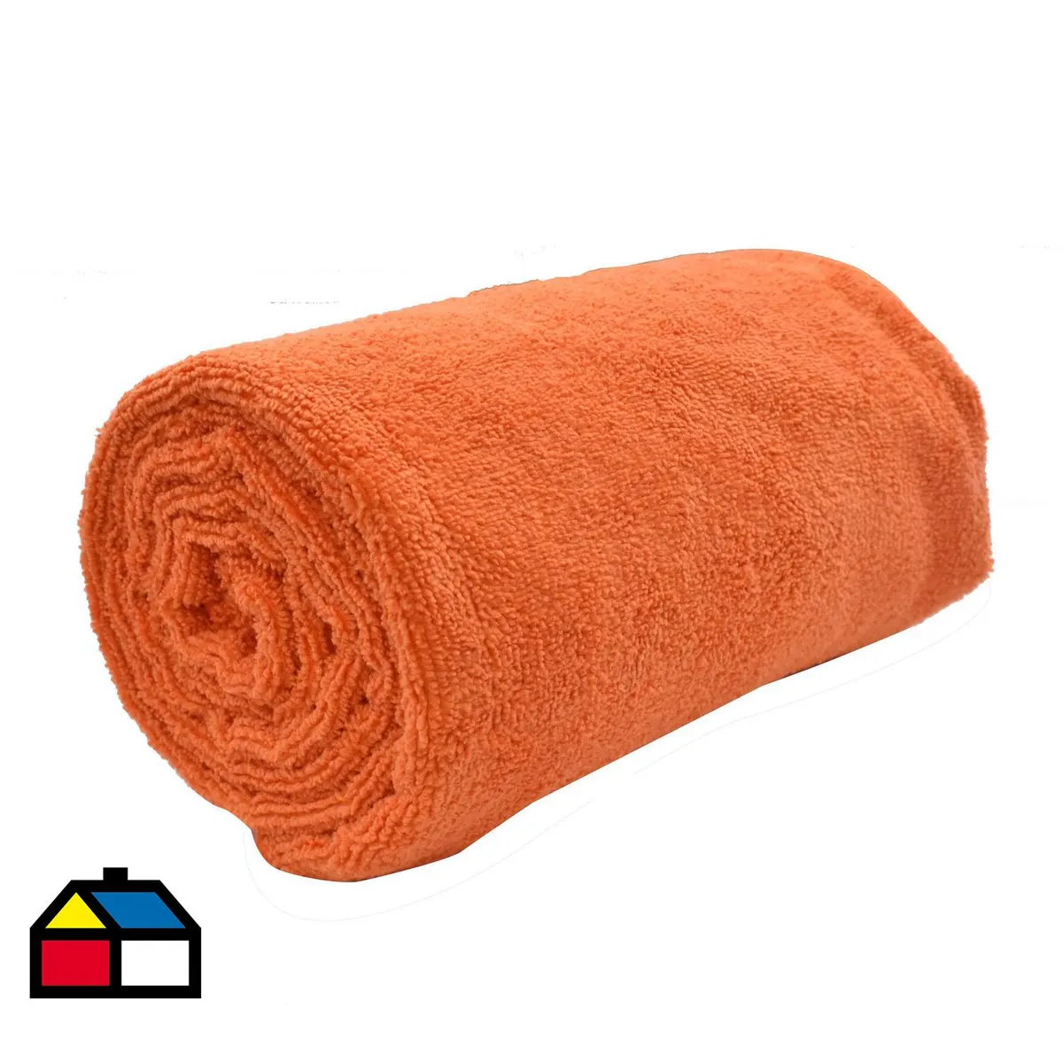 NATIONAL GEOGRAPHIC - Toalla Deportiva L 200 gr Poliéster 135x70 cm Naranjo