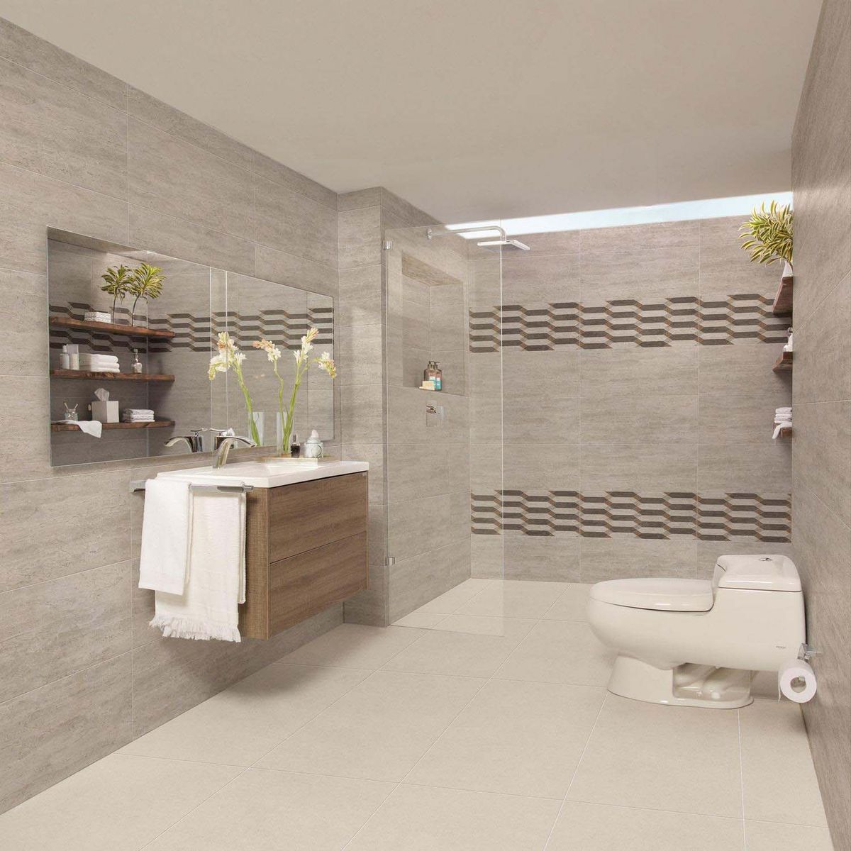 CORONA - Sanitario One piece a Piso 30,5 cm 6 Litros Prestigio Blanco