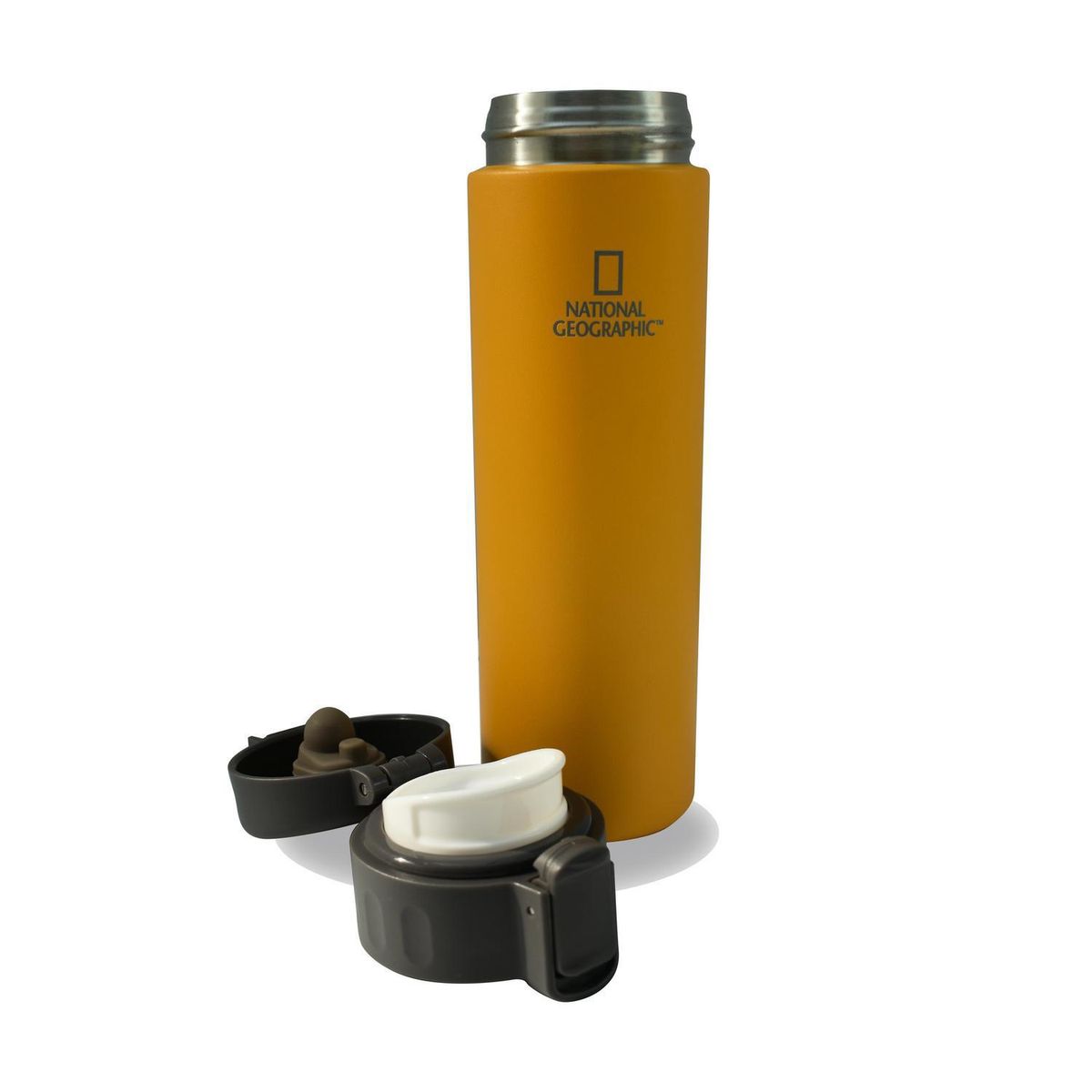 NATIONAL GEOGRAPHIC - Mug 500 ml Acero Inoxidable Amarillo