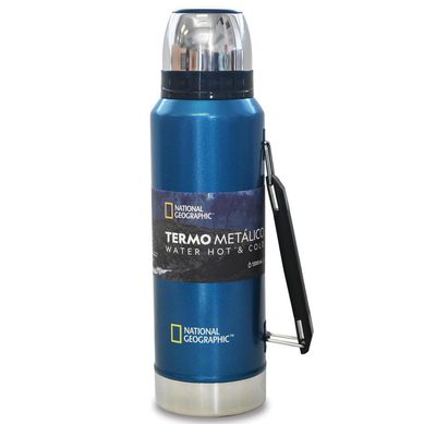 Termo metlico 1200 ml azul