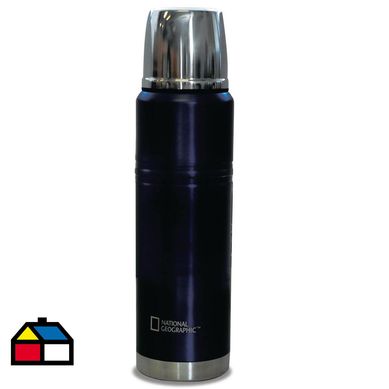 Termo metlico 1000 ml azul