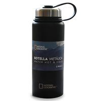 Botella metálica 900 ml negro