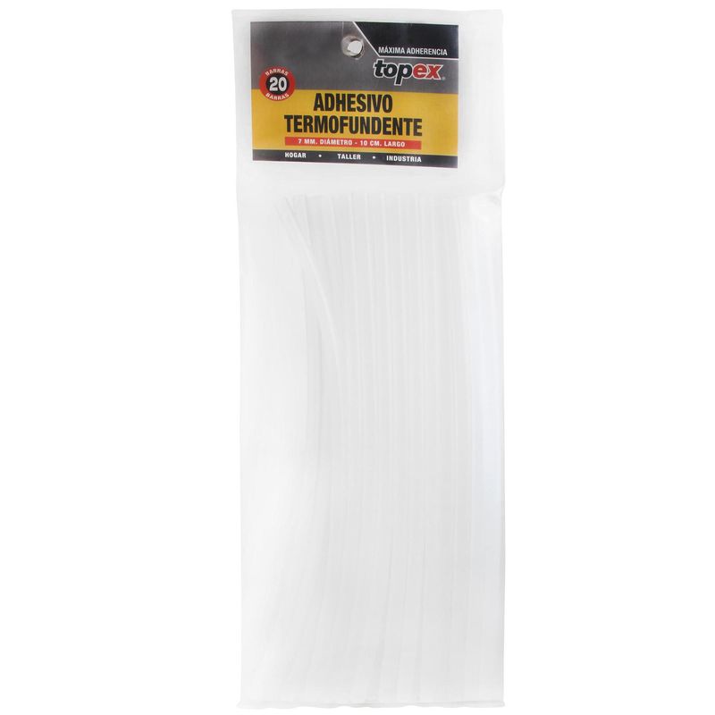 TOPEX - Set de barras de silicona 20 barras