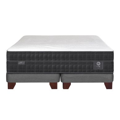 Cama europea lux 2 plazas bd base baja