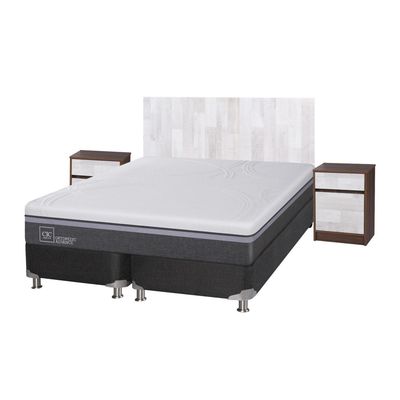 Imagen 2 del producto Box Spring Ortopedic Advance B5 Black King + Muebles