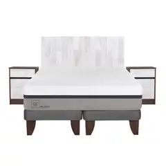 CIC - Cama Europea Balance King + Muebles