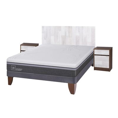 Imagen 2 del producto Cama Europea Ortopedic Advance 2 Plazas Bn + Muebles