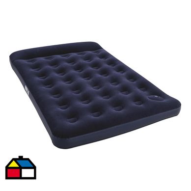 Colchn inflable con inflador