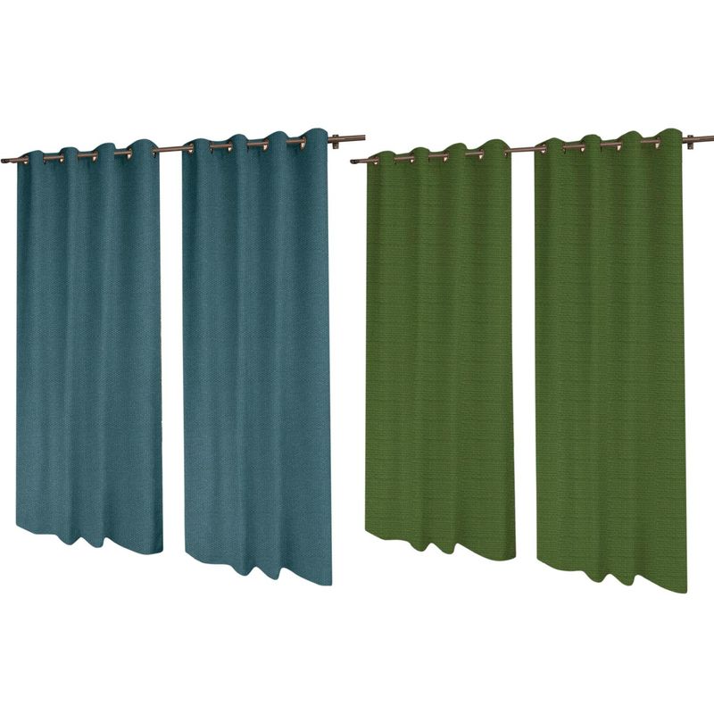 DORAL - Set de cortinas 220x140 cm colores surtidos