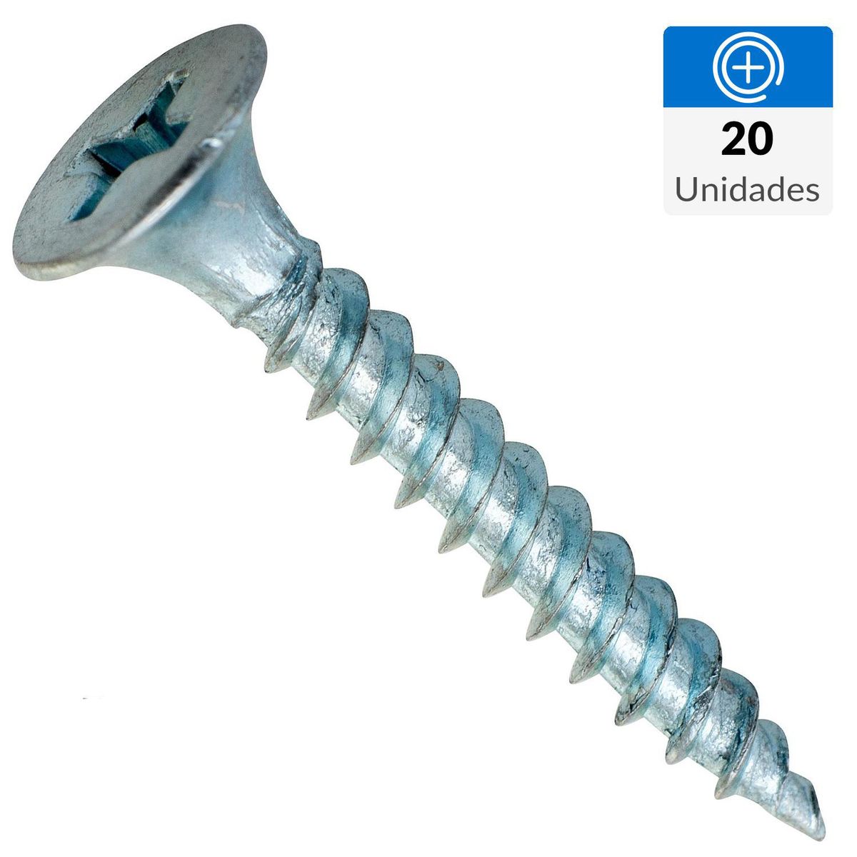 FIXSER - Tornillo Autoperforante Yeso-Cartón 1 " 6 mm 20 unidad(es)