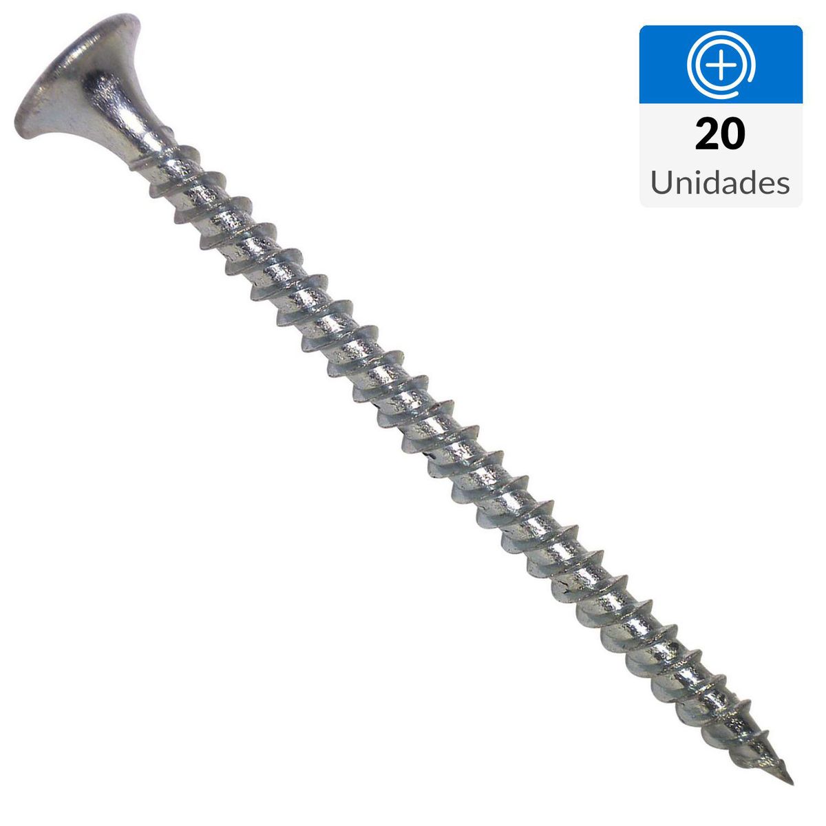 FIXSER - Tornillo Autoperforante Yeso-Cartón 1-5/8 " 6 mm 20 unidad(es)