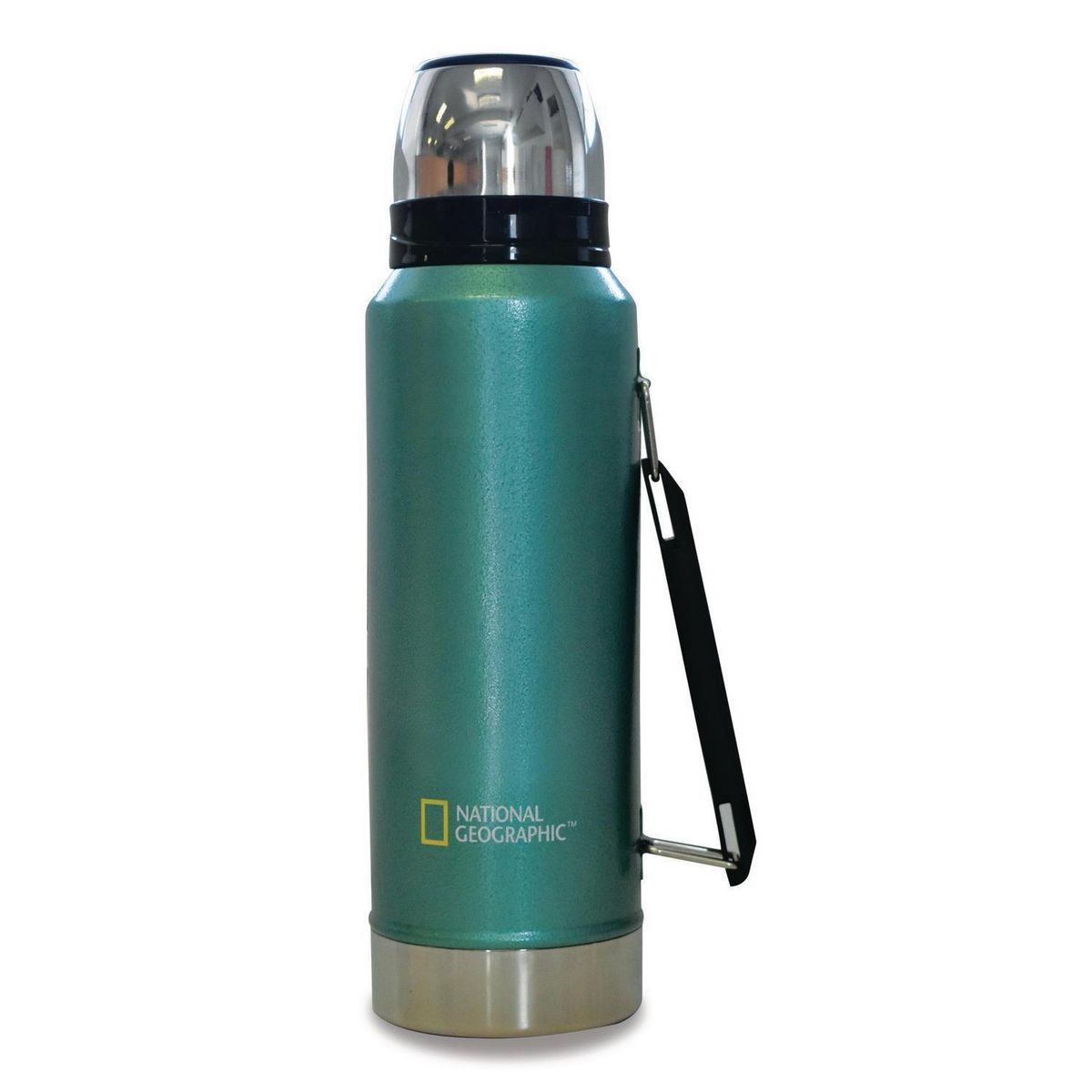 NATIONAL GEOGRAPHIC - Termo para Agua 1.2 l Acero Inoxidable Verde