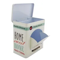 Pack 2 Canister Metalicos Diseño Latón 1 l