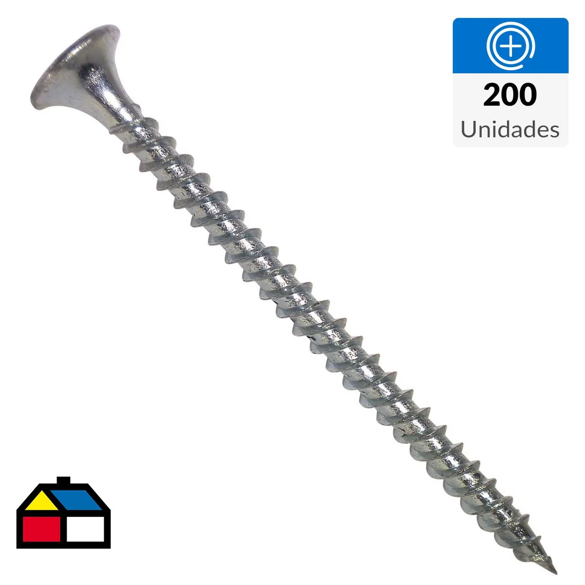 MAMUT - Tornillo Autoperforante Yeso-Cartón 2-1/4 " 6 mm 200 unidad(es)