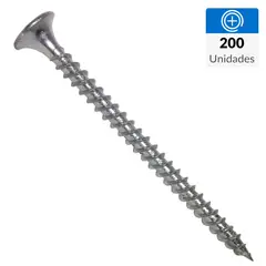 MAMUT - Tornillo Autoperforante Yeso-Cartón 2-1/4 " 6 mm 200 unidad(es)