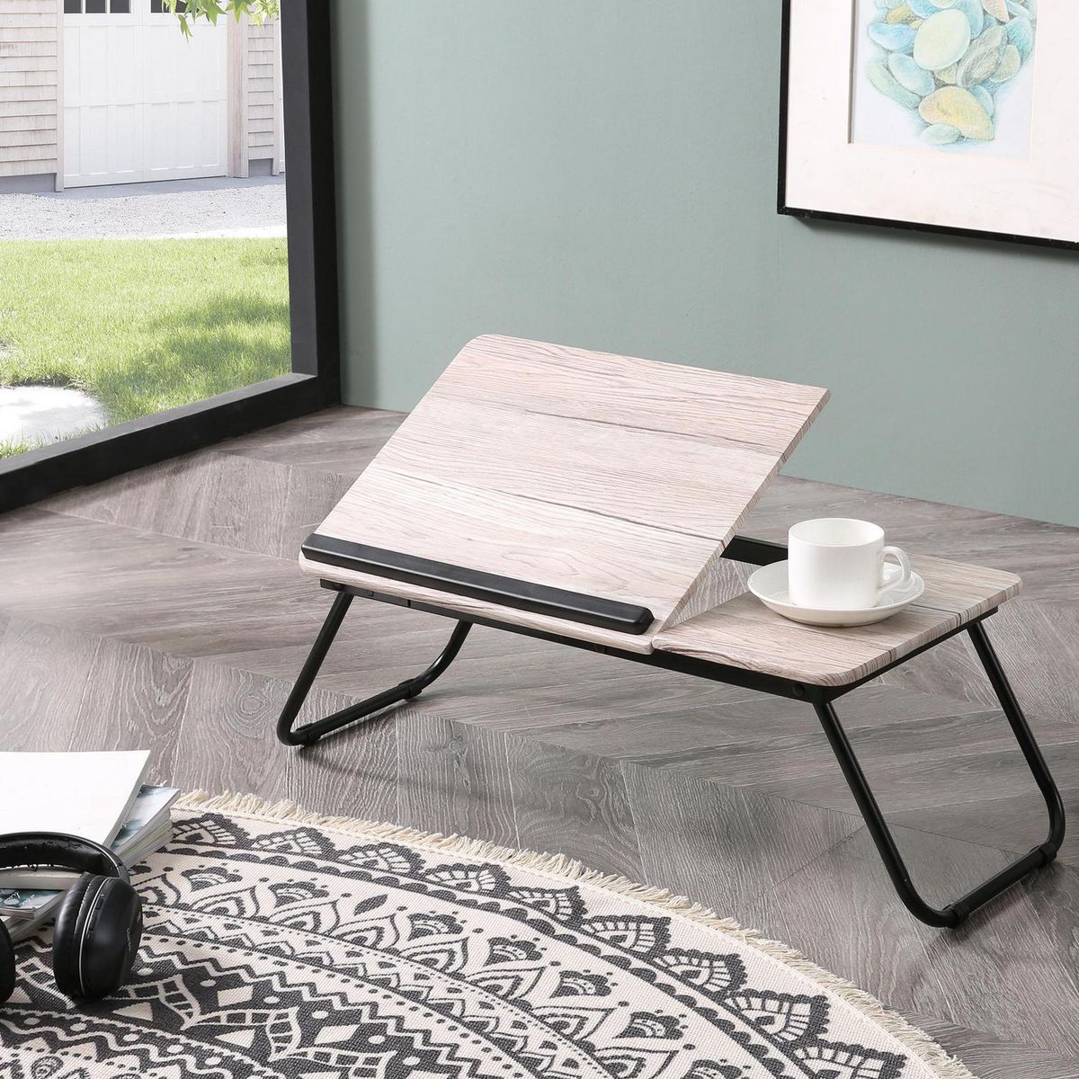 JUST HOME COLLECTION - Porta Laptop LPTOPTAB202 Natural 30x22x50 cm