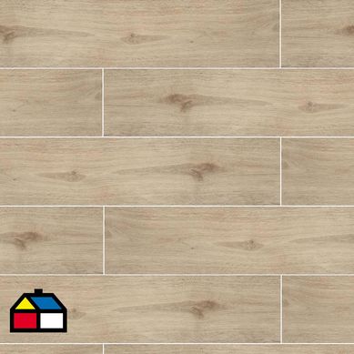 Porcelanato esmaltado 23x120 cm caf claro mate 1,085 m2