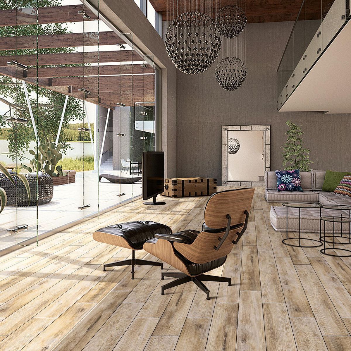 KLIPEN - Porcelanato 20x120 cm Utah Beige 1.2 m2