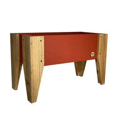 Jardinera huerto 60x30x32 terracota