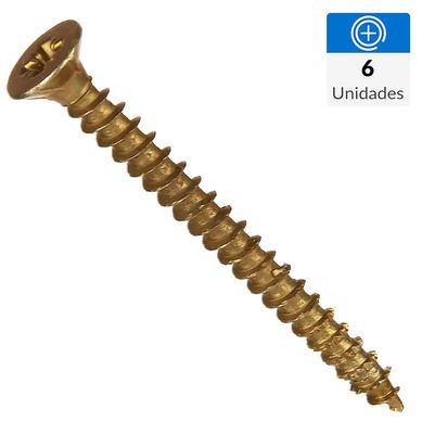 Tornillo para madera 10x2 1/2