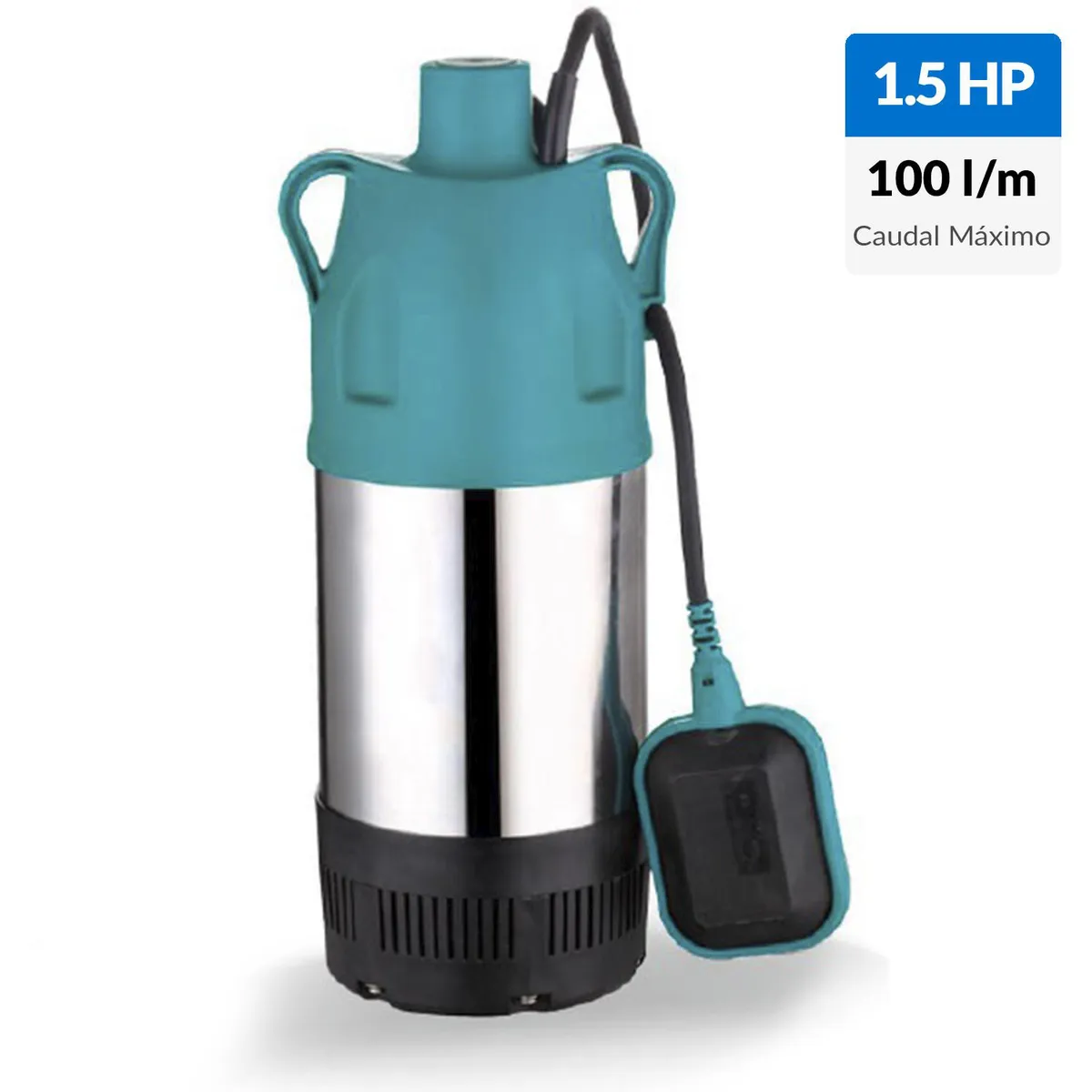 LEO - Bomba sumergible 1,5hp 100l/min