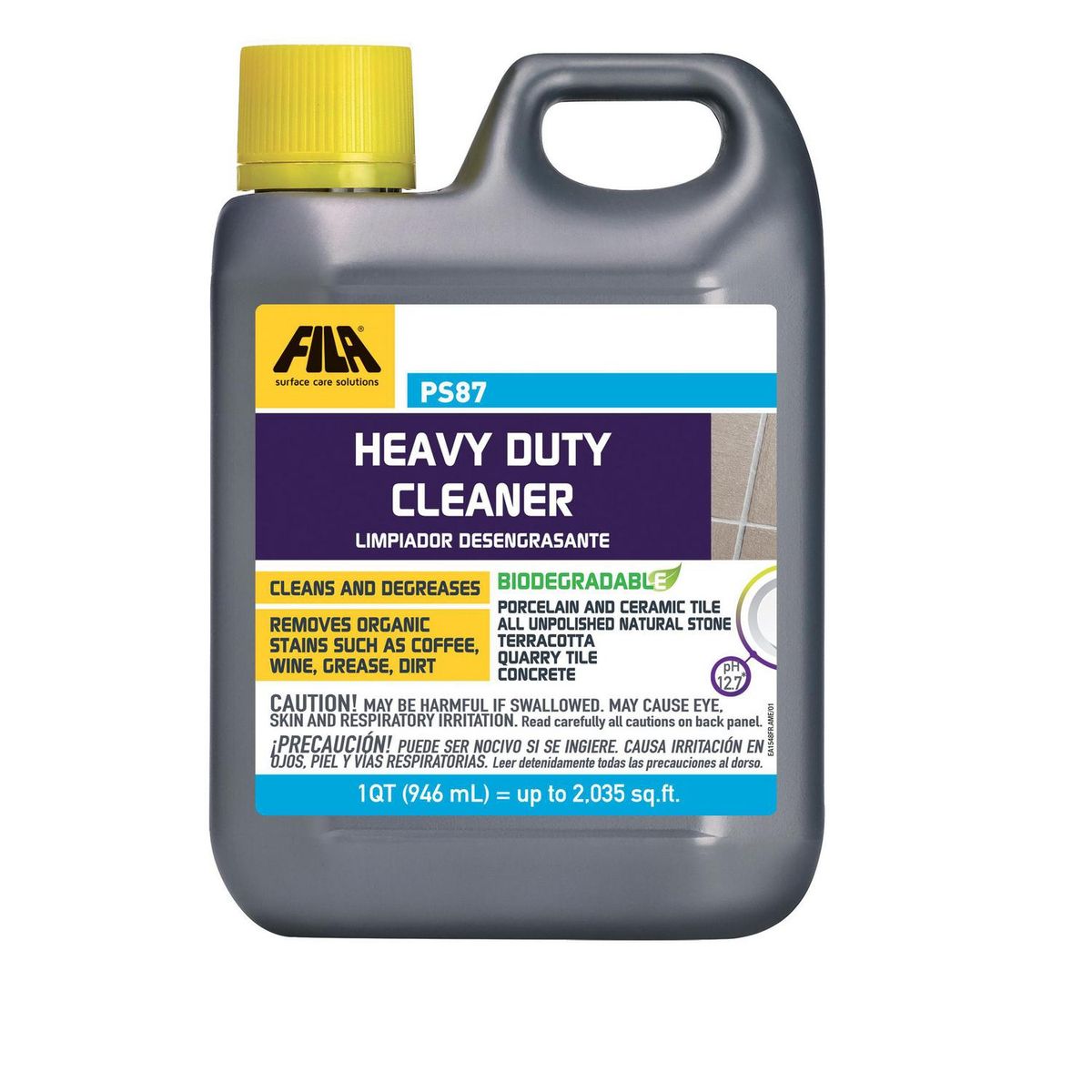 FILA - Limpiador Desengrasante Fila Pavimentos 0.94 L Remueve Manchas