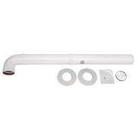 Kit Ducto Tiro Forzado 60/ 100 Mm Para Cámara Abierta