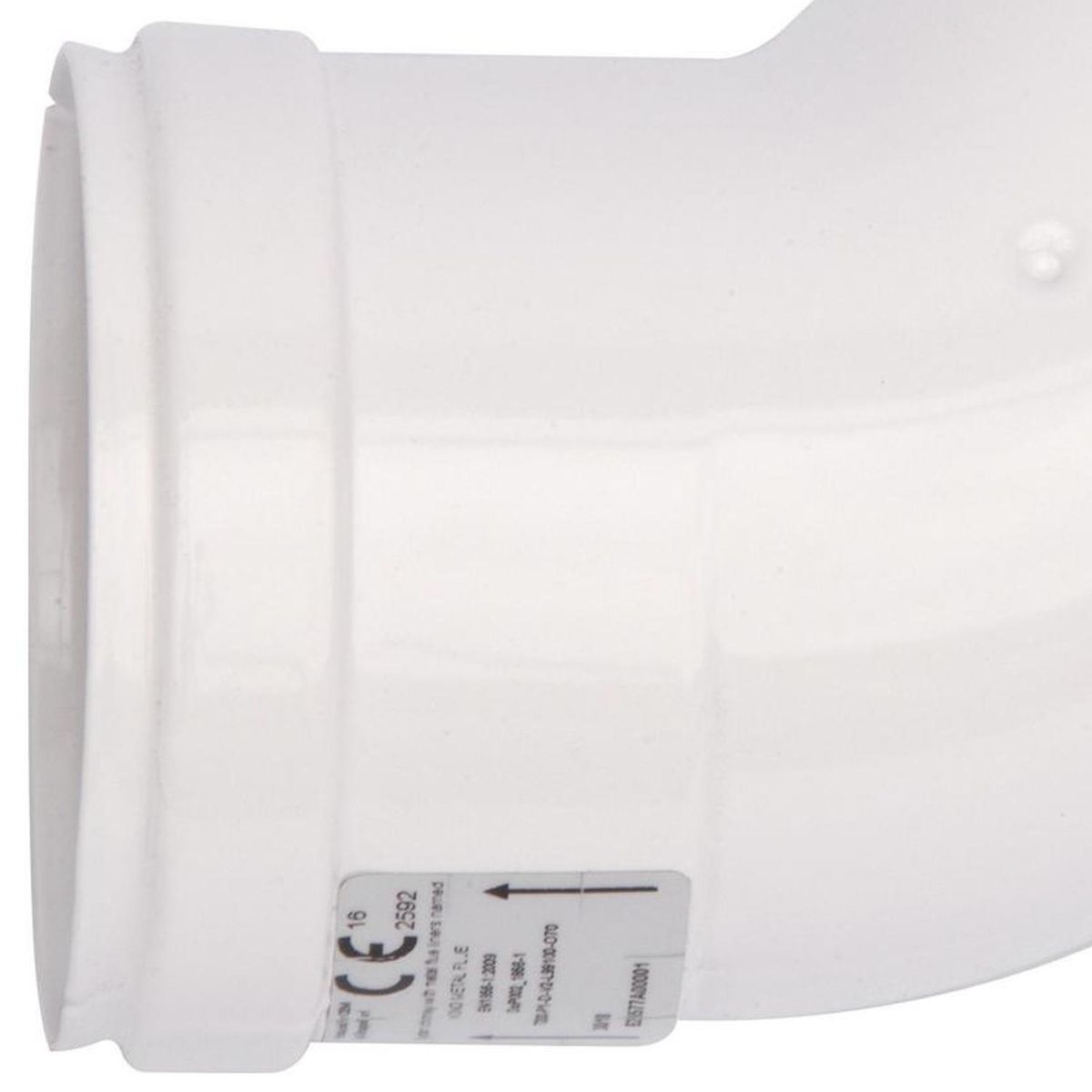 SPLENDID - Codo 45° 60 mm tiro forzado cámara abierta