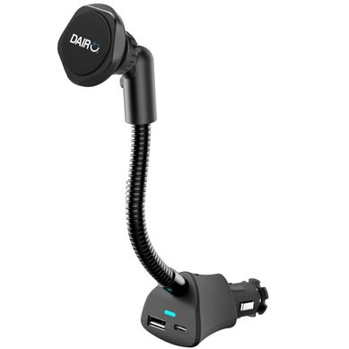 Soporte celular universal cargador 12V USB QC3 ajustable