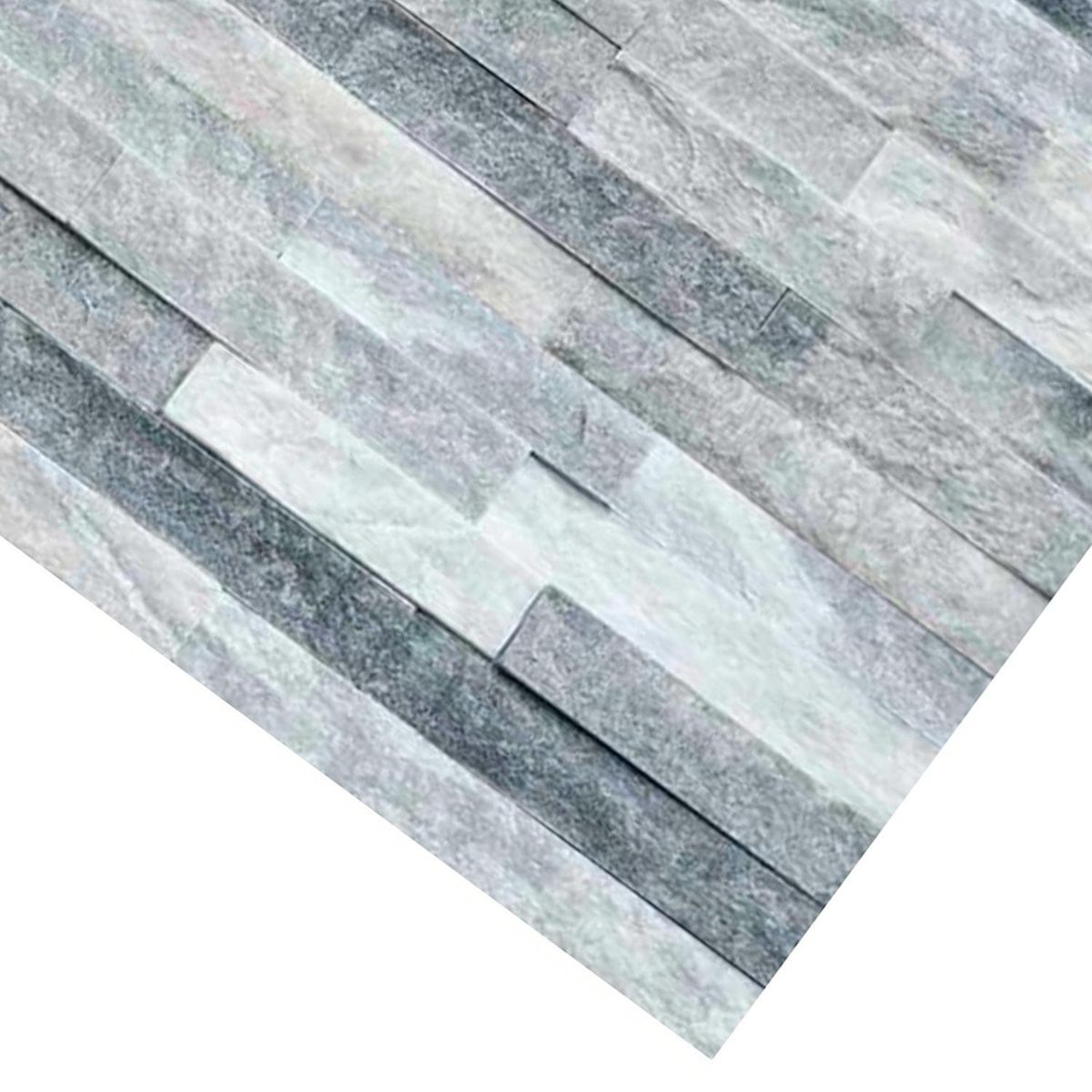 PETRATEC - Piedra cuarzo grey 15x60 cm 0,72 m2