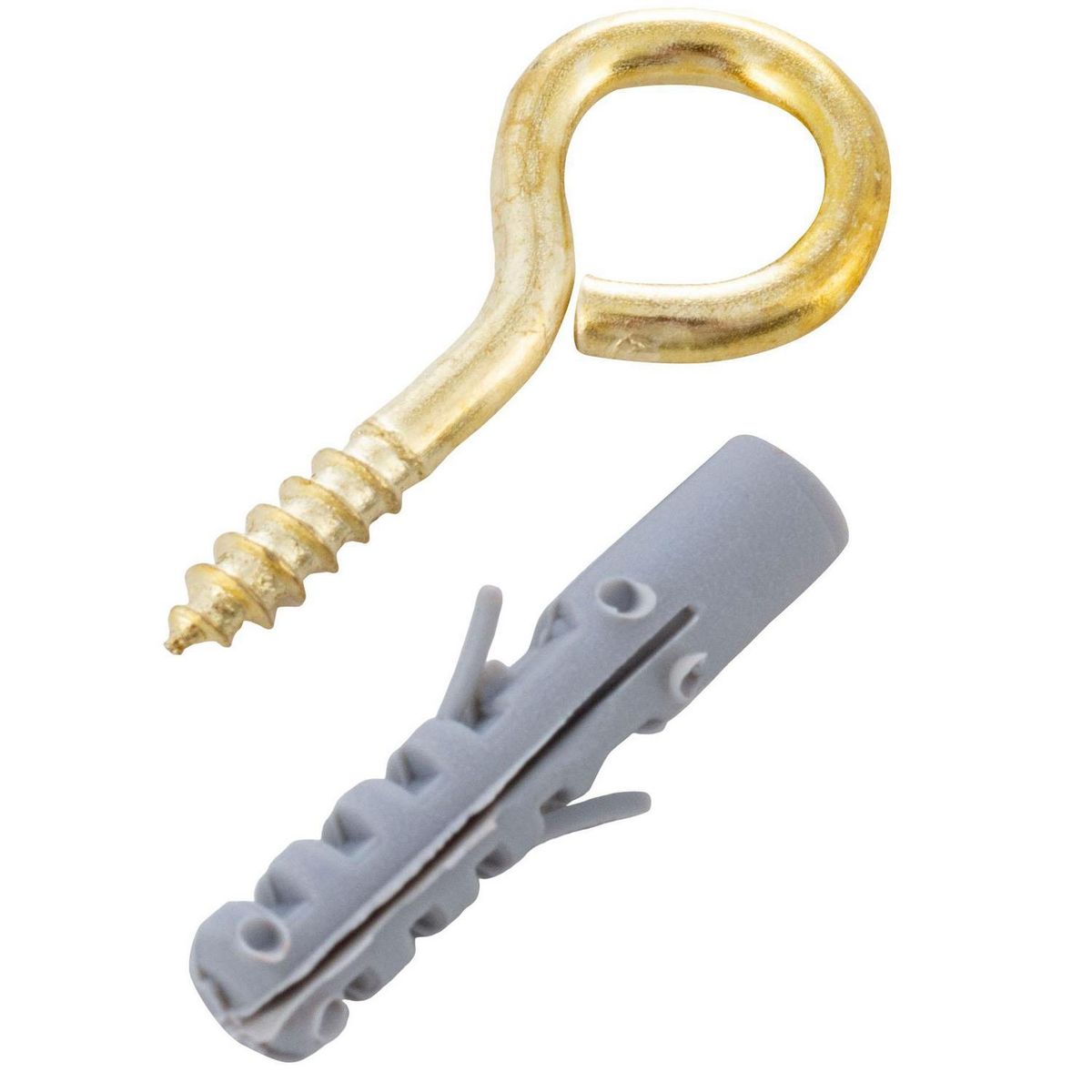 FIXSER - Tarugo con cáncamo 6 mm 6 unidades