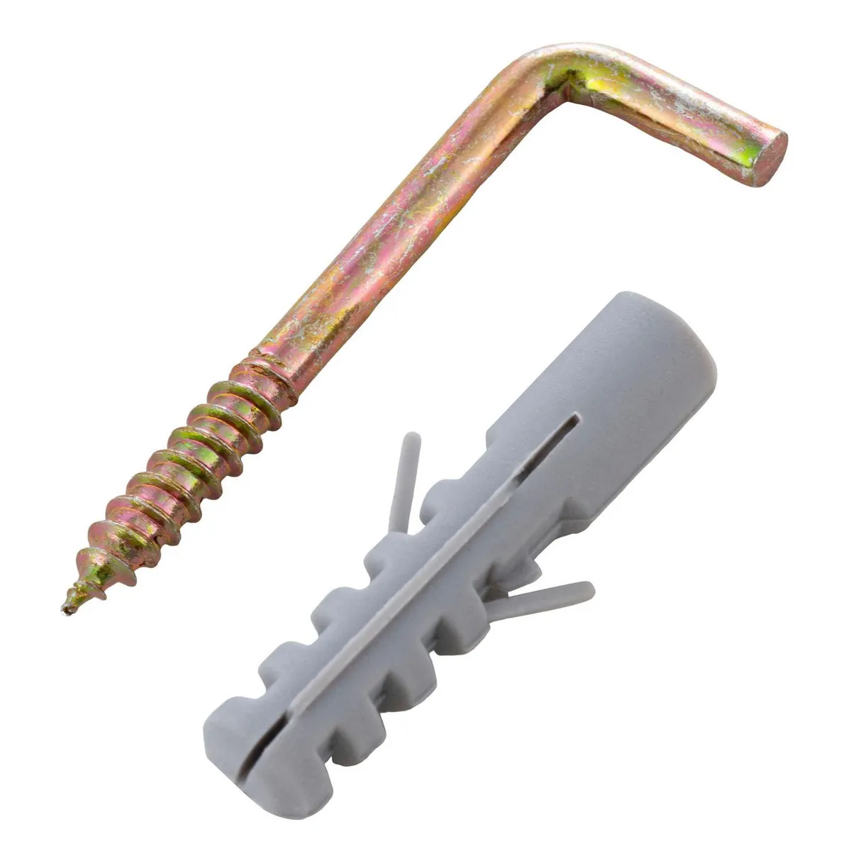 FIXSER - Tarugo con tornillo 8 mm 4 unidades