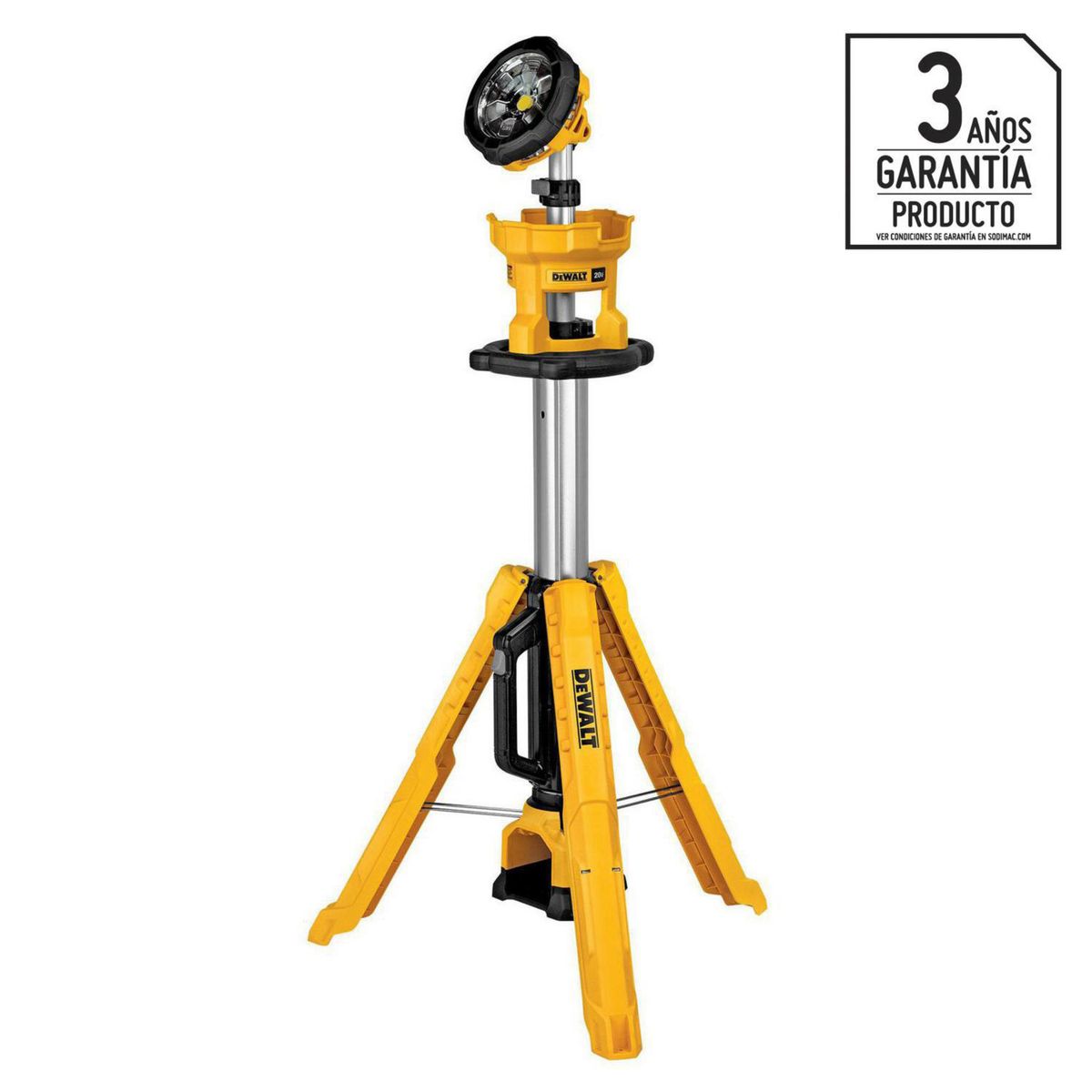 DEWALT - Foco Led Tripode Inalámbrico 20V Sin Bateria