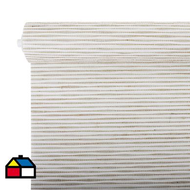 Cortina roller fiber wave 90x170 cm blanco